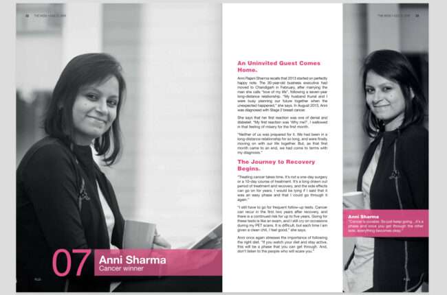 cancer survivor hcg hospital