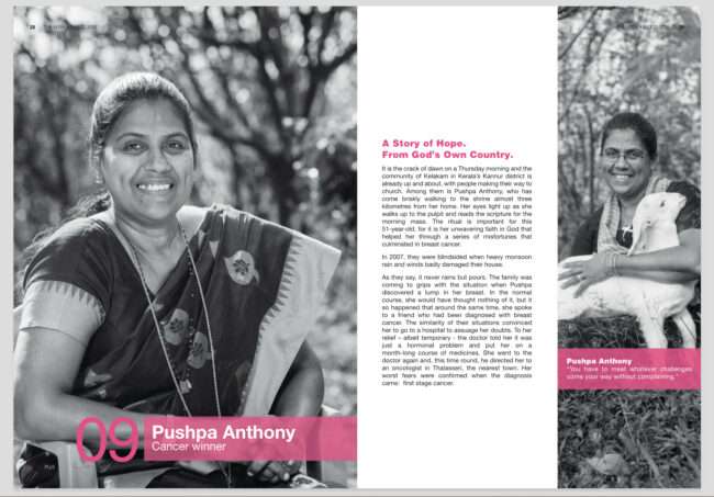 cancer survivor hcg hospital